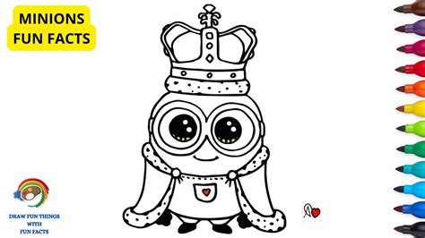 King Bob Minion Drawing