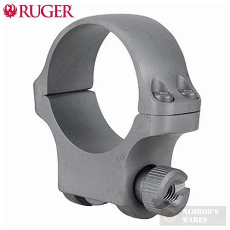 Ruger 30mm Medium Scope Ring (1) w/ Hawkeye Finish 90318 - Nimrod's Wares