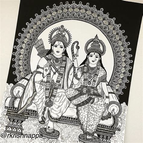 20+ Inspiration Sita Easy Drawing Of God Ram - Sarah Sidney Blogs