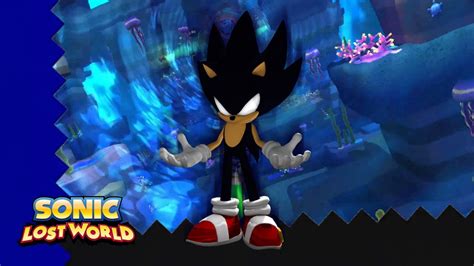 Sonic Lost World PC- Dark Sonic Character Mod - YouTube