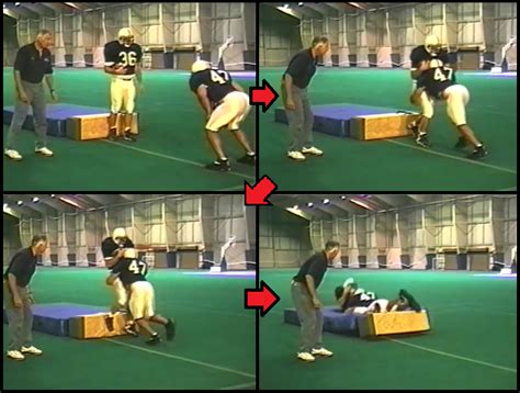 Linebacker Tackle Drills - Fundamental Focus - Football Tutorials