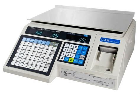 CAS LP1000N Price Computing Label Printing Scale, 30lb