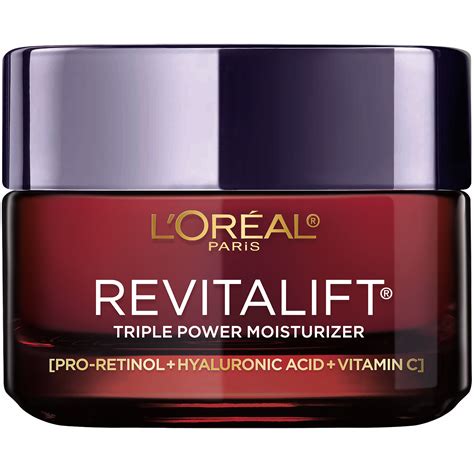 L’Oreal Paris + Revitalift Triple Power Anti-Aging Face Day Moisturizer