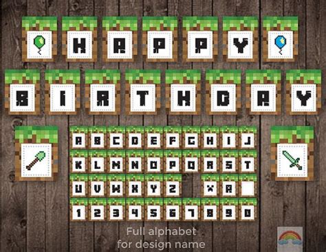 an image of a birthday banner with the words happy birthday spelled in ...