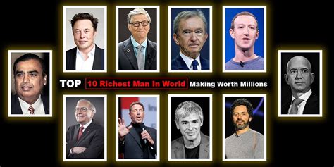 Top 10 Richest People in the World 2024