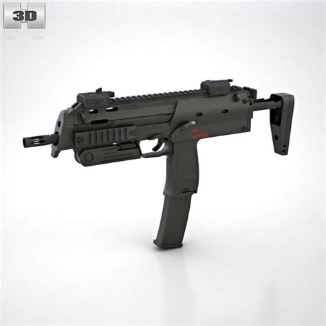 Heckler & Koch MP7 3D model - Weapon on Hum3D