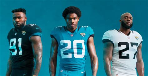 Jacksonville Jaguars unveil new uniforms