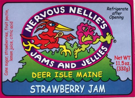 Strawberry Jam - Nervous Nellie's Jams & Jellies