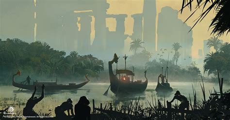 Assassin’s Creed Origins Concept Art by Martin Deschambault | Concept Art World