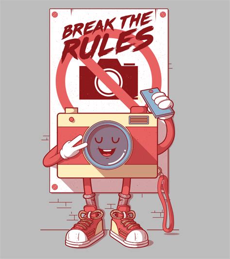 Break the Rules on Behance