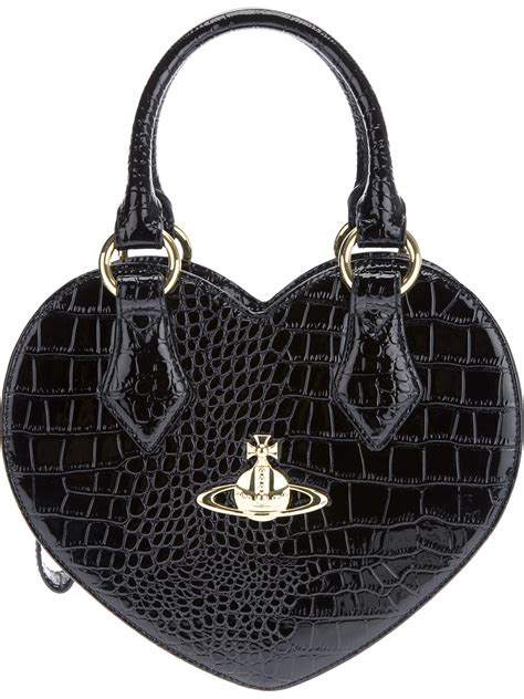 Vivienne Westwood Chancery Heart Bag in Black - Lyst