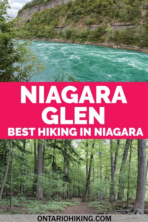 The Niagara Glen is one of the best places to hike in Niagara Falls. Hiking the Niagara Gorge ...