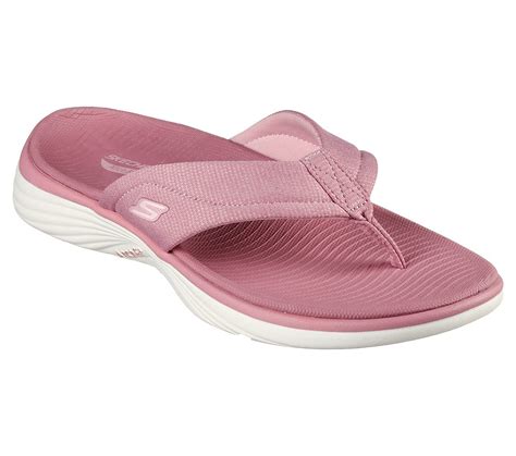 Skechers Mauve Arch Fit Radiance Womens Slippers - Style ID: 141300 | India