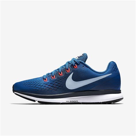 Nike Mens Air Zoom Pegasus 34 Running Shoes - Blue Jay - Tennisnuts.com