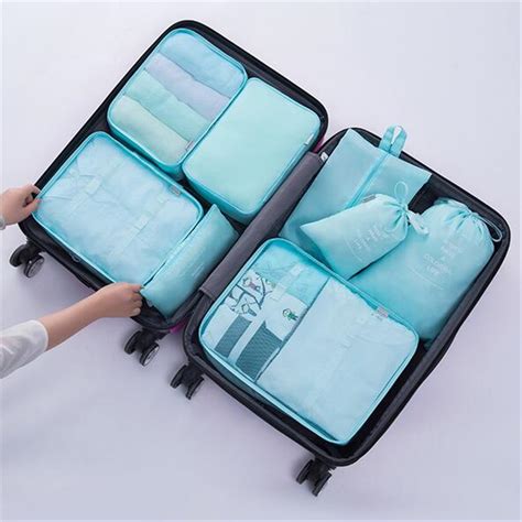 Waterproof Travel Clothes Storage Bags Packing Cube Luggage Organizer Pouch | Walmart Canada