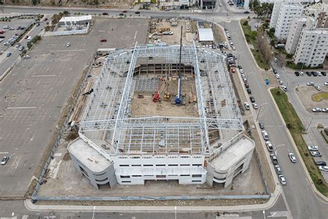 Comenzó el techado del Estadio Centenario – Municipalidad de Comodoro ...