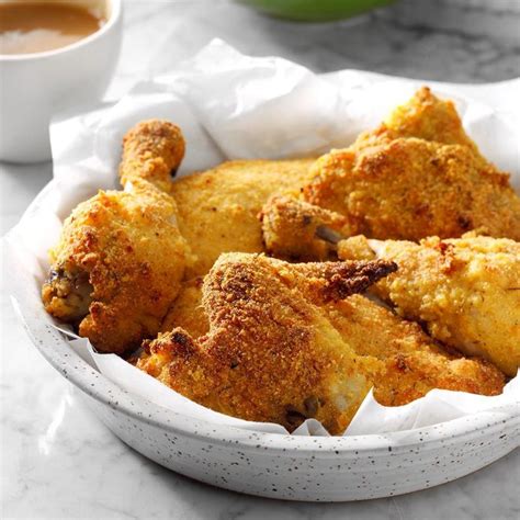 Cornmeal Oven-Fried Chicken Recipe: How to Make It | Taste of Home