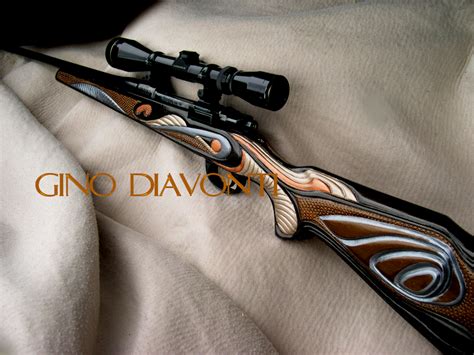 Gino DiAVonti Fine Artist and Sculptor Custom Carved Gunstocks