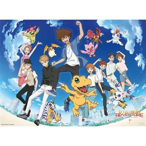 Poster Digimon Adventure La Ultima Evolucion Kizuna 52 x 38 cms | Kurogami