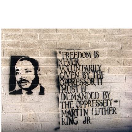 MLK Graffiti & Street Art | Achickwitbeatz The Producer