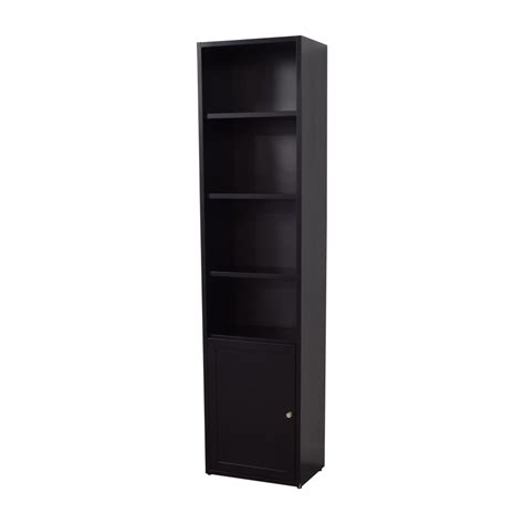 Six Tier Bookcase with Single Door Cupboard | 63% Off | Kaiyo