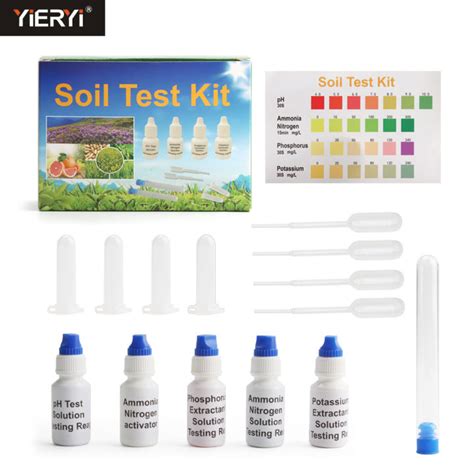 Soil test kit Soil PH Test Solution Phosphorus N1 Nitrate P1 Potassium ...