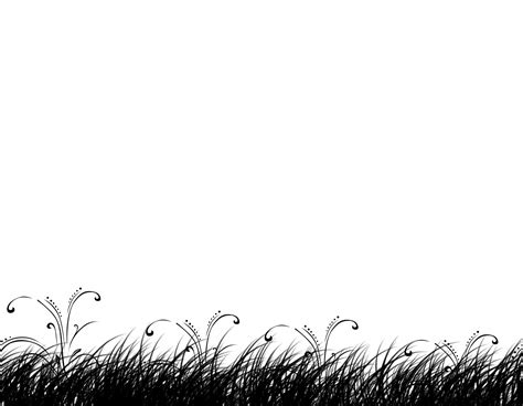 Grass Silhouette Clipart Background Free Stock Photo - Public Domain Pictures