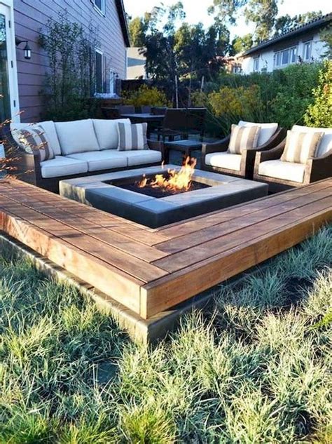 55 Awesome Backyard Fire Pit Ideas For Comfortable Relax (25 ...