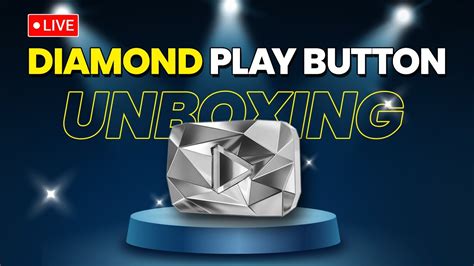 Unboxing Diamond Play Button 💎💎 | Grand Unboxing 📢| Magnet Brains | LIVE - YouTube