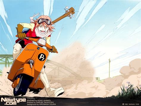 Haruhara Haruko | Flcl, Anime, Anime characters