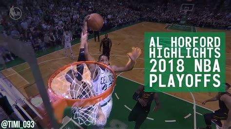 Al Horford Highlights 2018 NBA Playoffs - YouTube