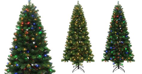 Lowe's: 7.5-ft Alpine Artificial Christmas Tree w/ Color Changing Lights Only $69 (Regularly $169)