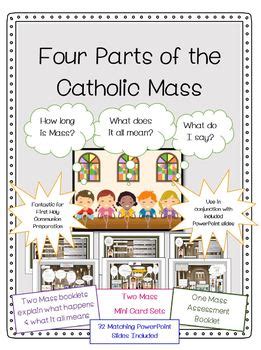 First Holy Catholic Communion Preparation/ Parts of Mass: What Does it ...