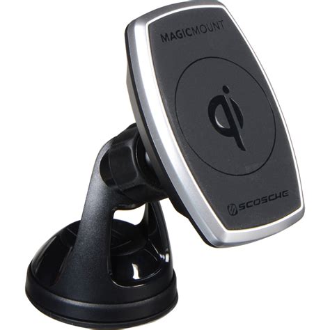 Used Scosche MagicMount Pro Qi Wireless Charging MPQ2WD-XTSP B&H