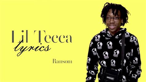 Lil Tecca - Ransom lyrics - YouTube