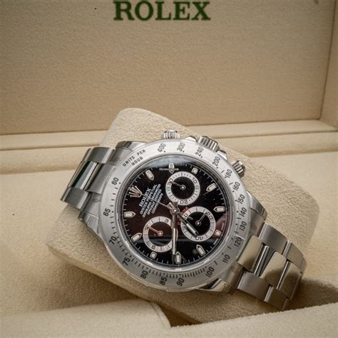 Rolex Daytona Black Dial for $31,729 for sale from a Trusted Seller on ...