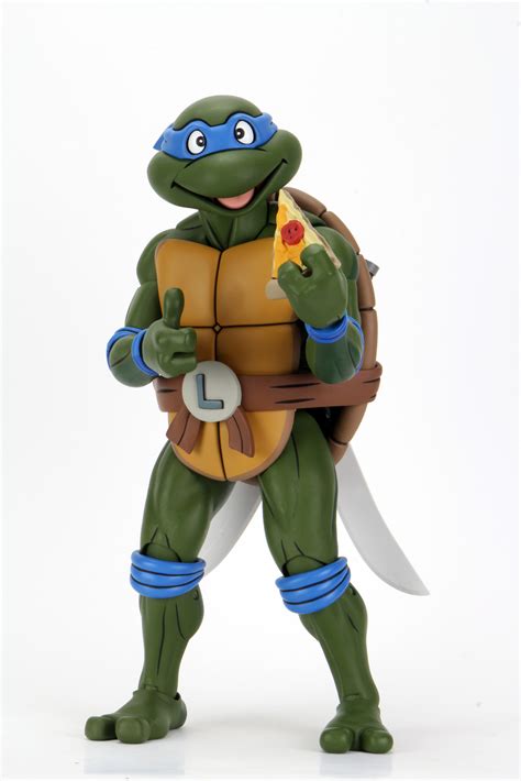 Teenage Mutant Ninja Turtles (Cartoon) – 1/4 Scale Action Figure – Giant-Size Leonardo ...