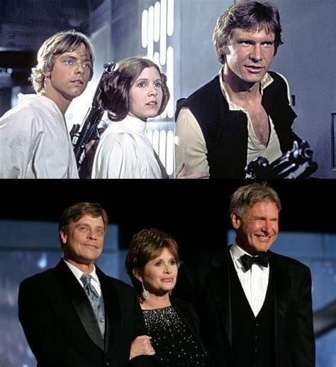 Star Wars Saga Cast - Then & Now! - What's On The Red Carpet | Star wars actors, Mark hamill ...