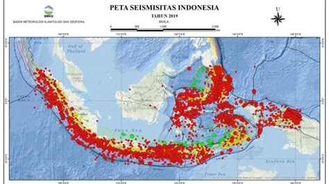 Peta Wilayah Gempa Indonesia Terbaru - IMAGESEE