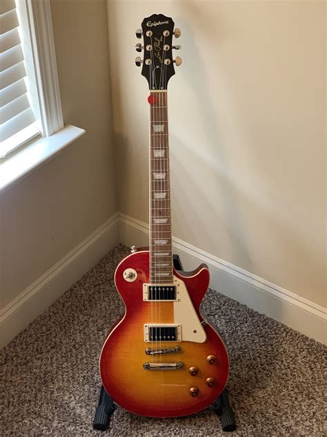 [GEAR] New Epiphone Les Paul Standard PlusTop Pro in cherry sunburst ...