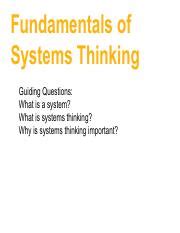 1.1 Fundamentals of Systems Thinking.pdf - Fundamentals of Systems ...