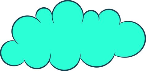 5 Cartoon Clouds (PNG Transparent) | OnlyGFX.com