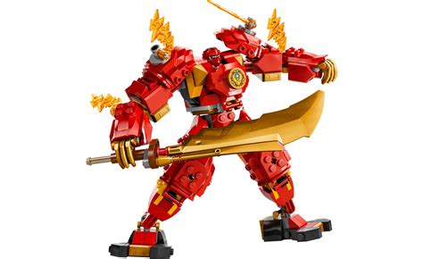 71808 | LEGO® NINJAGO® Kai's Elemental Fire Mech – LEGO Certified Stores