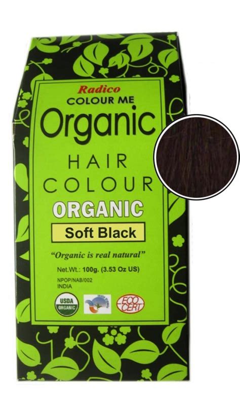 100% Organic- Soft Black Hair Color 100gm, NATURAL HAIR COLOR #22150 | DesiClik.com, USA