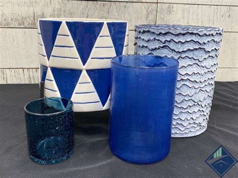 Ceramic Flower Pots & Glass Vases - Estate Details