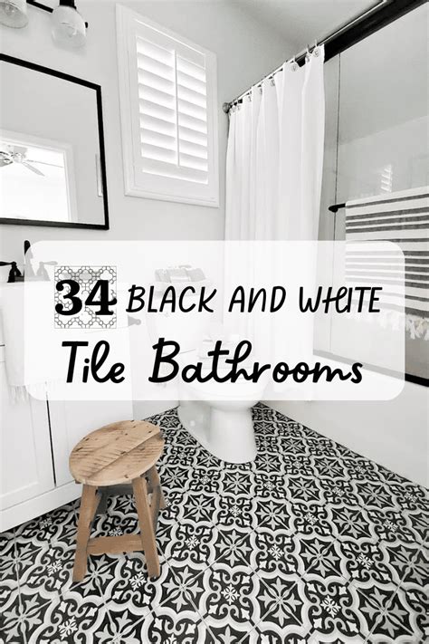 Black And White Floor Tile Bathroom Ideas | Floor Roma