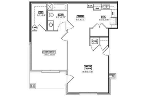 Floorplans - North Pointe Apartments