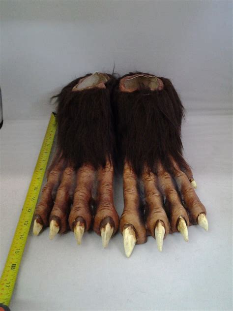 Deluxe Werewolf Feet - Screamers Costumes