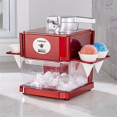 Waring Metallic Red Snow Cone Maker » Gadget Flow