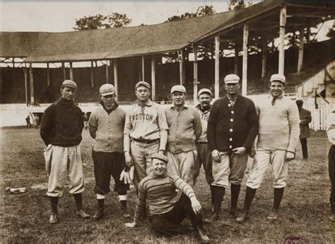 1907 Boston Americans (Cy Young second from right in dark sweater) : r ...